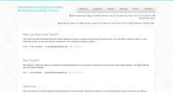 Desktop Screenshot of maumeebayfoot.com
